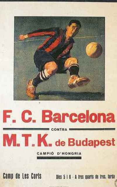 F.C. Barcelona - M.T.K de Budapest