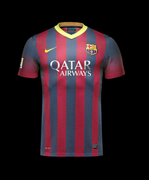2013/14 FC Barcelona home jersey