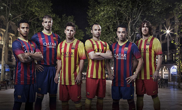 2013/14FC Barcelona kit