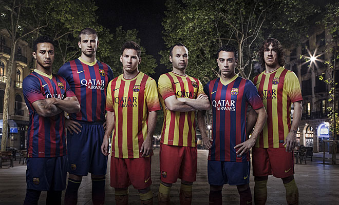2013/14 FC Barcelona kit