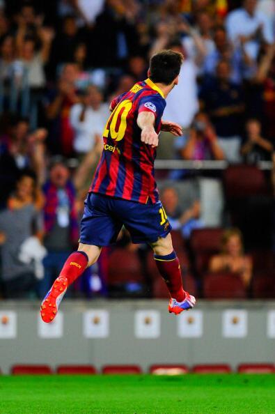 Goal Messi FC Barcelona Ajax Amsterdam