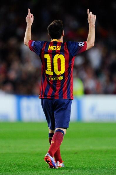 Goal Messi Barcelona Ajax Amsterdam