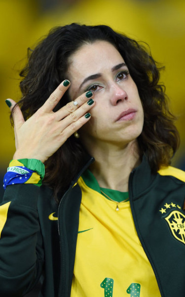 Another very sad Brazilian fan